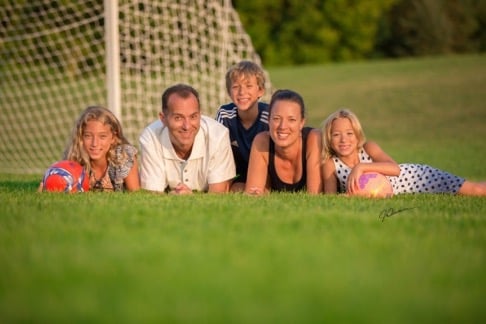 Dr. Riad Youssef with family