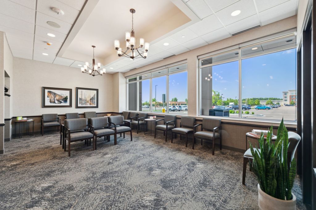 Woodbury waiting area