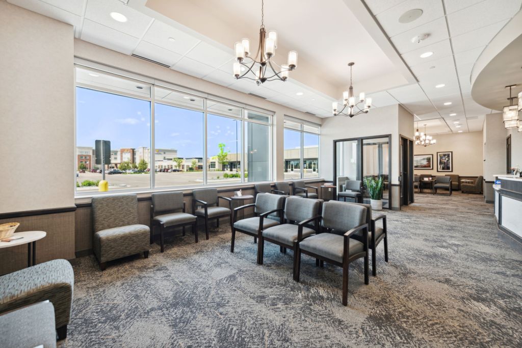 Woodbury waiting area